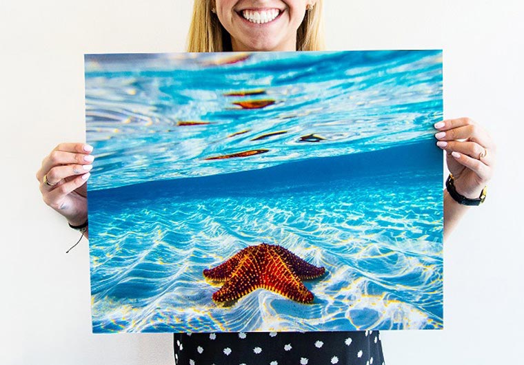 large glossy photo prints